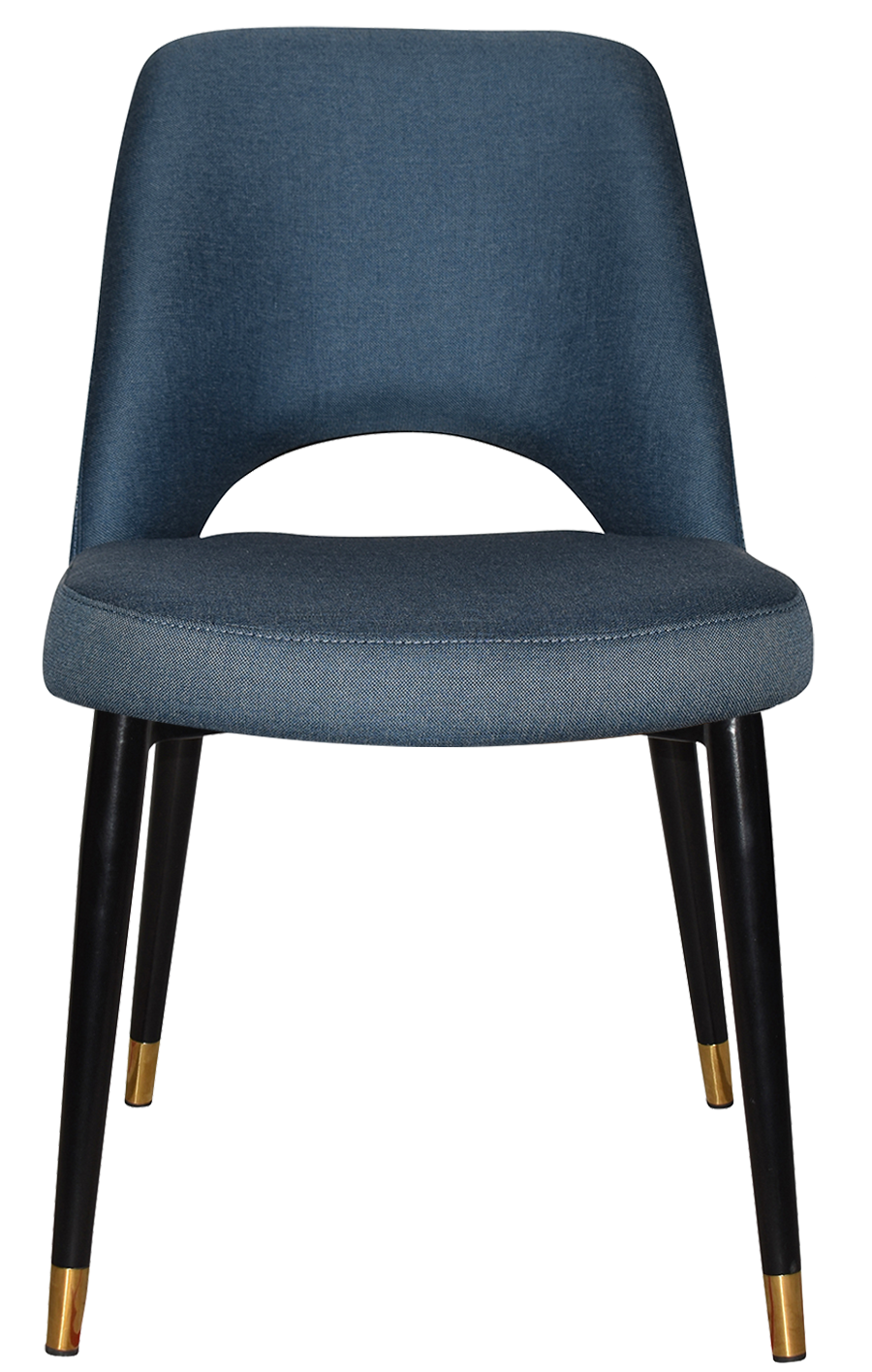 EZ CHAIR ALBURY METAL (SLIM) BLACK BRASS