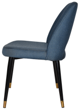 EZ CHAIR ALBURY METAL (SLIM) BLACK BRASS