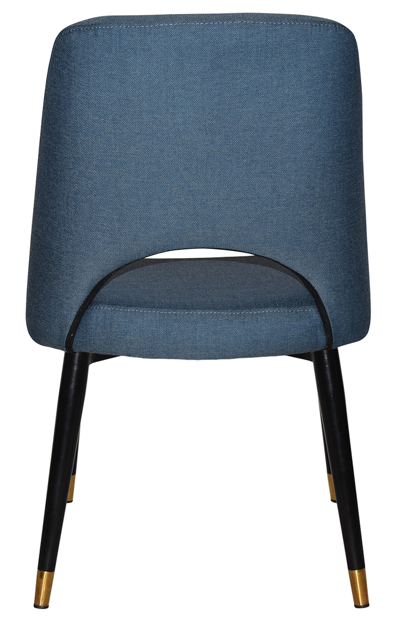 EZ CHAIR ALBURY METAL (SLIM) BLACK BRASS