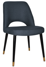 EZ CHAIR ALBURY METAL (SLIM) BLACK BRASS