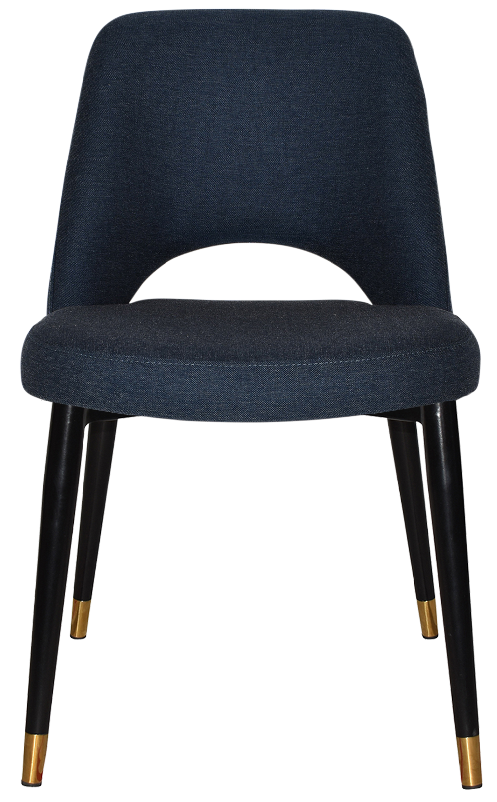 EZ CHAIR ALBURY METAL (SLIM) BLACK BRASS