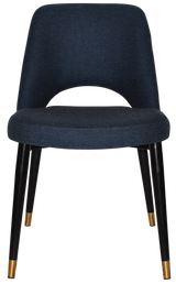 EZ CHAIR ALBURY METAL (SLIM) BLACK BRASS