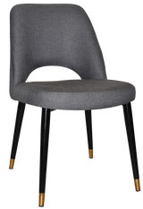 EZ CHAIR ALBURY METAL (SLIM) BLACK BRASS