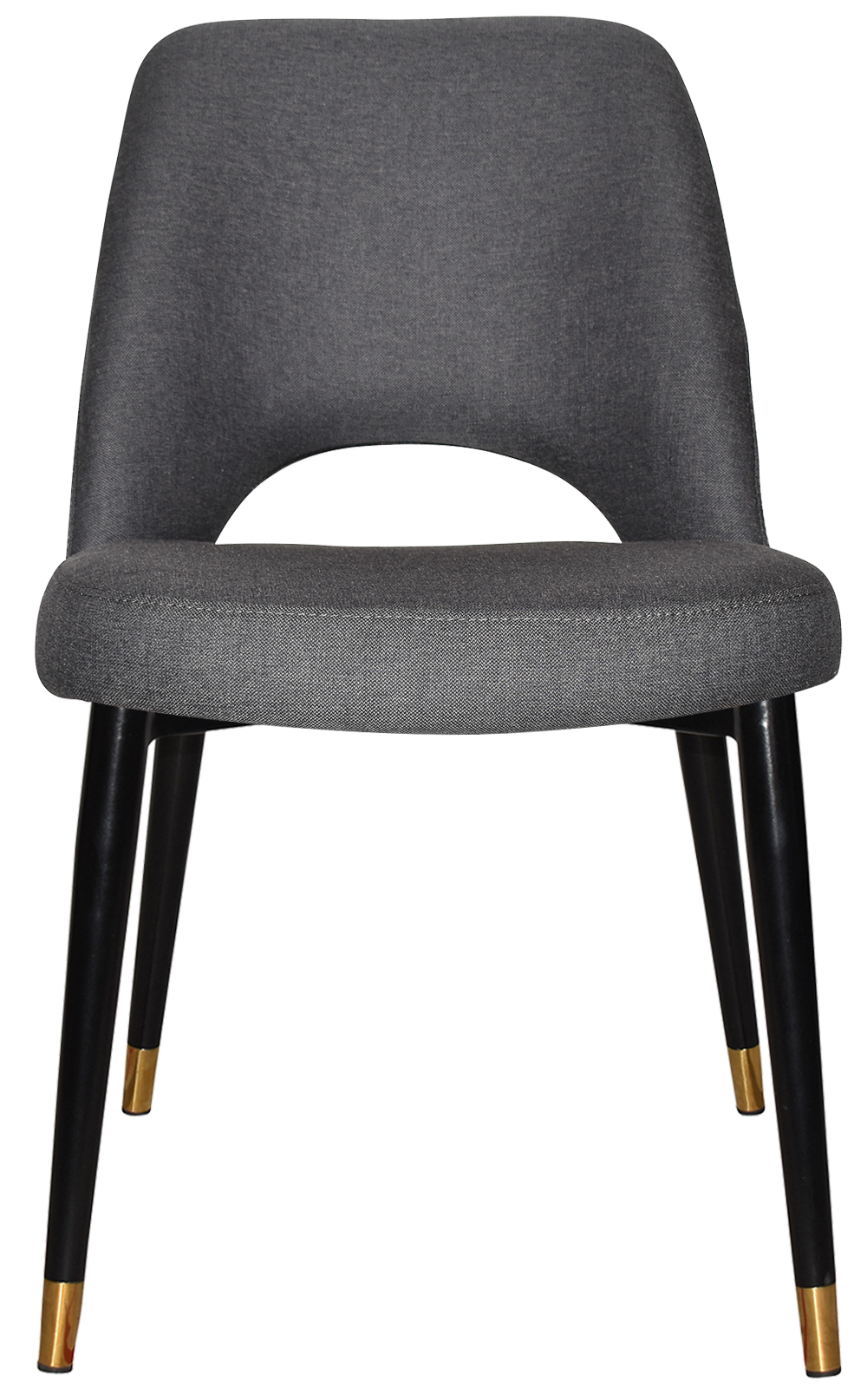 EZ CHAIR ALBURY METAL (SLIM) BLACK BRASS