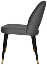 EZ CHAIR ALBURY METAL (SLIM) BLACK BRASS