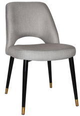 EZ CHAIR ALBURY METAL (SLIM) BLACK BRASS