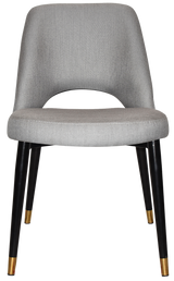 EZ CHAIR ALBURY METAL (SLIM) BLACK BRASS
