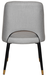 EZ CHAIR ALBURY METAL (SLIM) BLACK BRASS