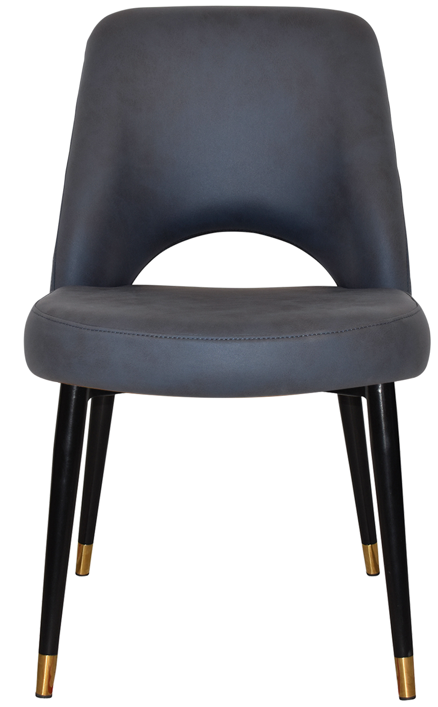 EZ CHAIR ALBURY METAL (SLIM) BLACK BRASS