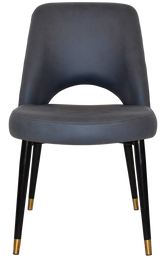 EZ CHAIR ALBURY METAL (SLIM) BLACK BRASS