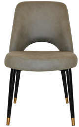 EZ CHAIR ALBURY METAL (SLIM) BLACK BRASS