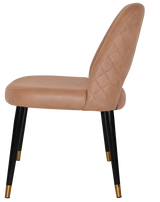 EZ CHAIR ALBURY METAL (SLIM) BLACK BRASS