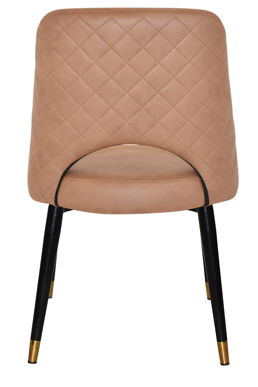 EZ CHAIR ALBURY METAL (SLIM) BLACK BRASS