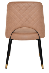 EZ CHAIR ALBURY METAL (SLIM) BLACK BRASS