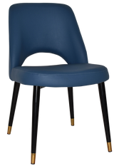 EZ CHAIR ALBURY METAL (SLIM) BLACK BRASS