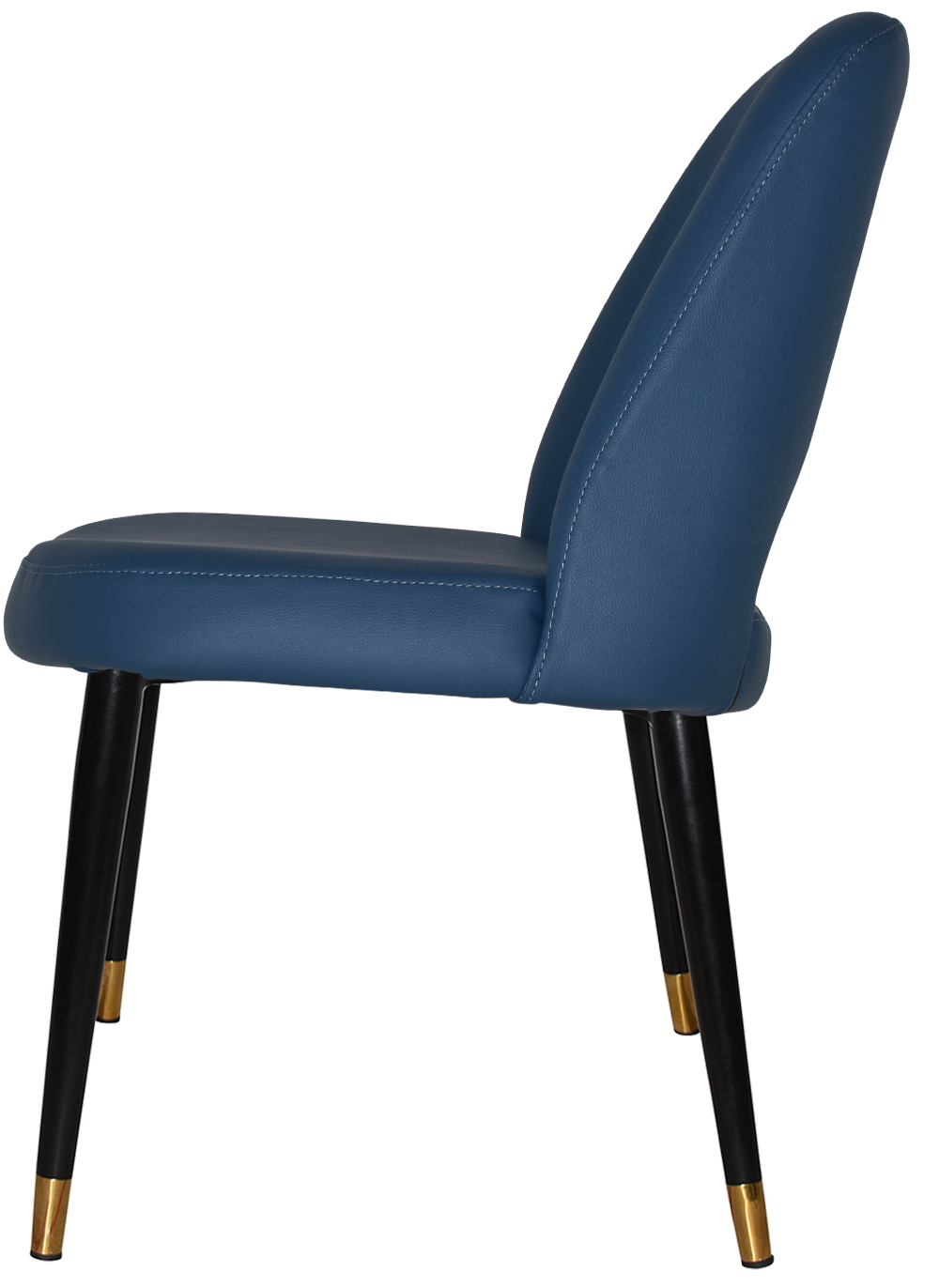 EZ CHAIR ALBURY METAL (SLIM) BLACK BRASS