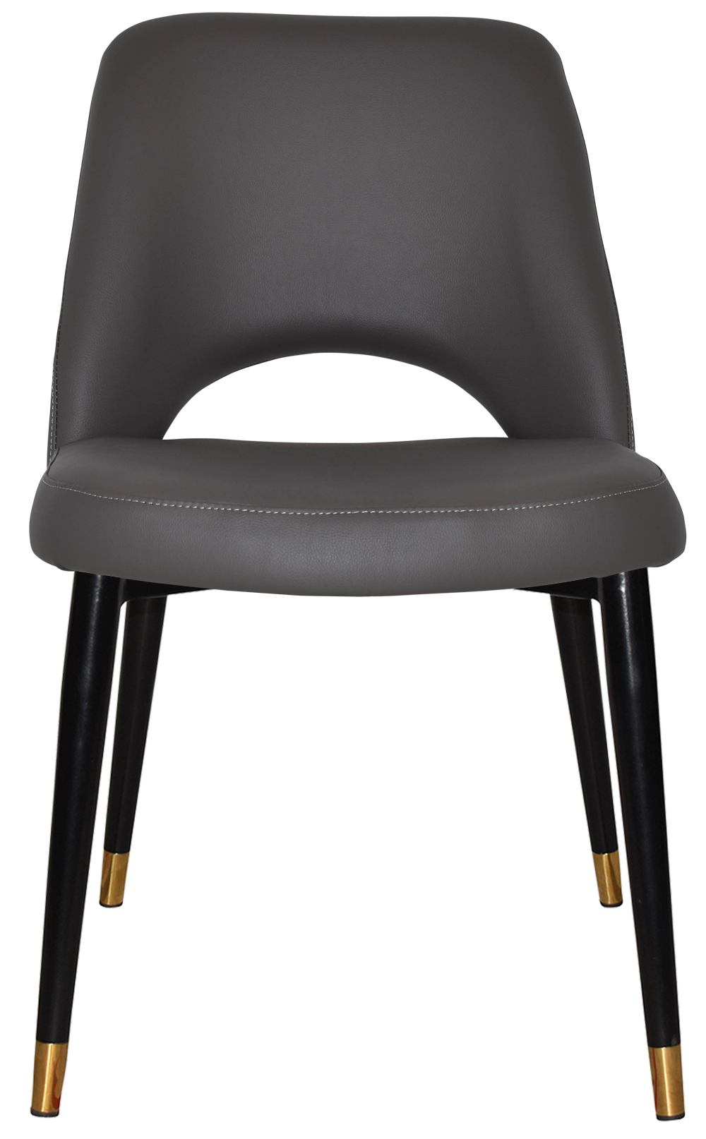 EZ CHAIR ALBURY METAL (SLIM) BLACK BRASS