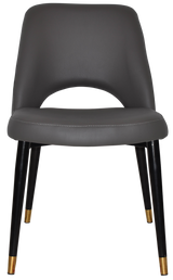 EZ CHAIR ALBURY METAL (SLIM) BLACK BRASS
