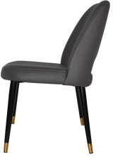 EZ CHAIR ALBURY METAL (SLIM) BLACK BRASS