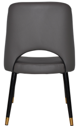EZ CHAIR ALBURY METAL (SLIM) BLACK BRASS