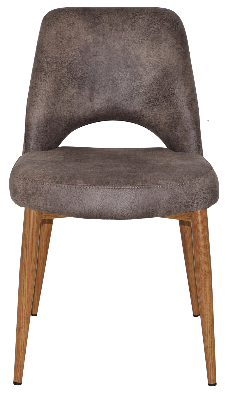 EZ CHAIR ALBURY METAL LIGHTOAK