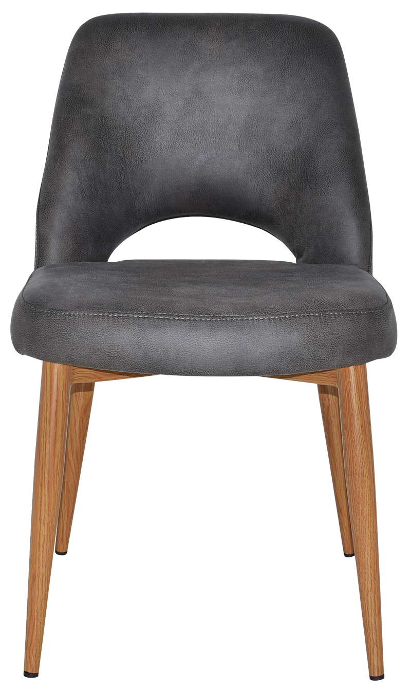 EZ CHAIR ALBURY METAL LIGHTOAK
