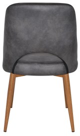 EZ CHAIR ALBURY METAL LIGHTOAK