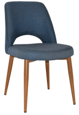 EZ CHAIR ALBURY METAL LIGHTOAK