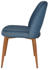 EZ CHAIR ALBURY METAL LIGHTOAK