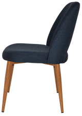 EZ CHAIR ALBURY METAL LIGHTOAK