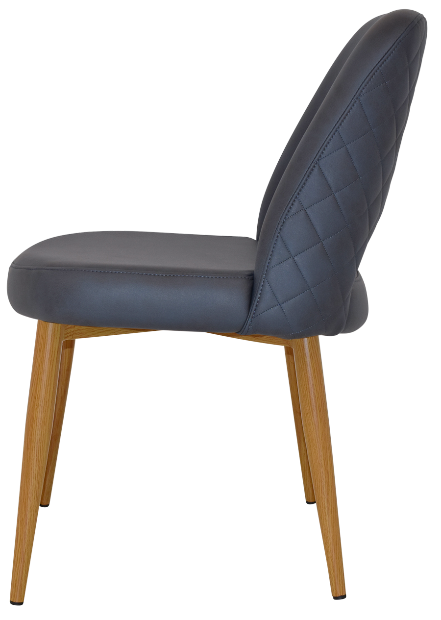 EZ CHAIR ALBURY METAL LIGHTOAK