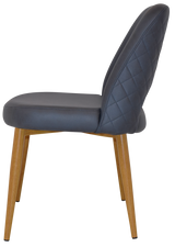 EZ CHAIR ALBURY METAL LIGHTOAK