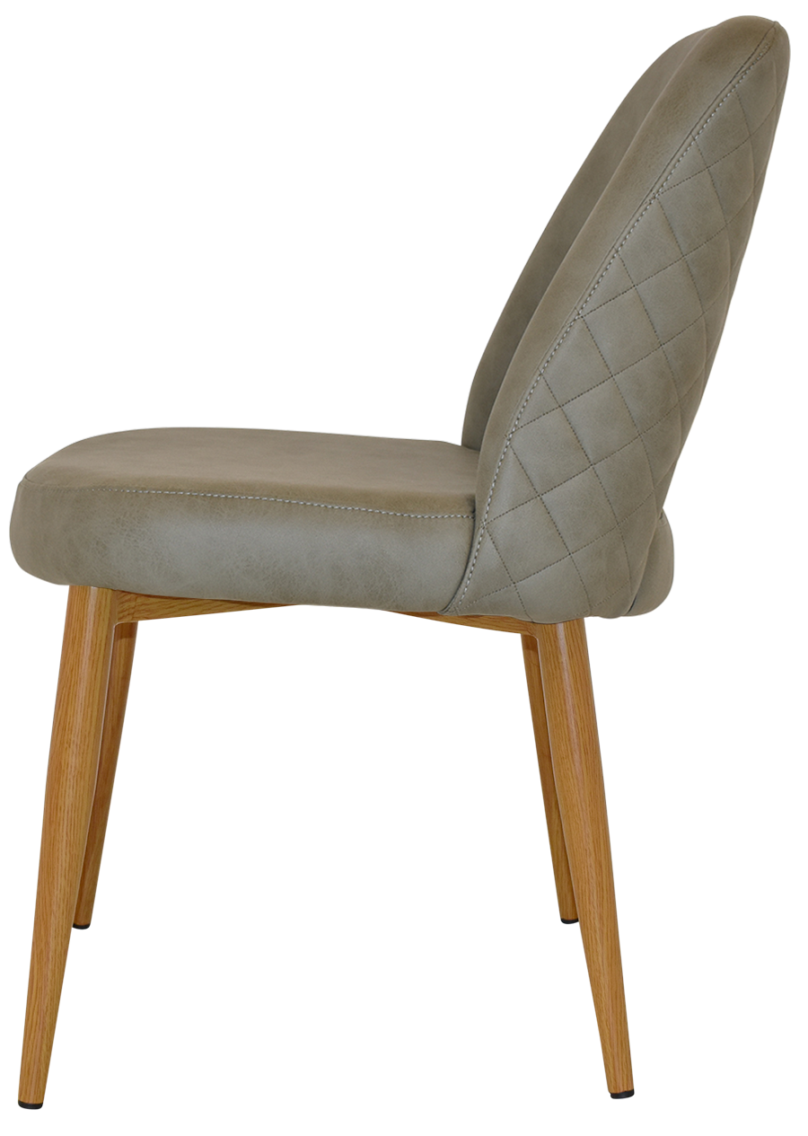 EZ CHAIR ALBURY METAL LIGHTOAK
