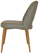 EZ CHAIR ALBURY METAL LIGHTOAK
