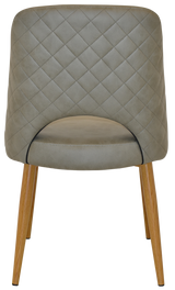 EZ CHAIR ALBURY METAL LIGHTOAK