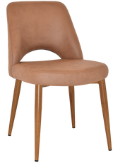 EZ CHAIR ALBURY METAL LIGHTOAK