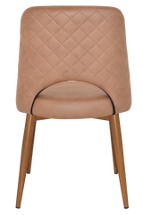 EZ CHAIR ALBURY METAL LIGHTOAK