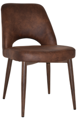 EZ CHAIR ALBURY METAL LIGHT WALNUT