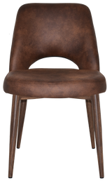 EZ CHAIR ALBURY METAL LIGHT WALNUT