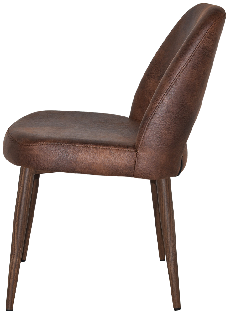 EZ CHAIR ALBURY METAL LIGHT WALNUT
