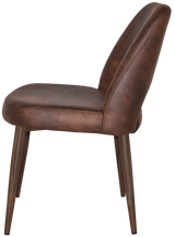 EZ CHAIR ALBURY METAL LIGHT WALNUT