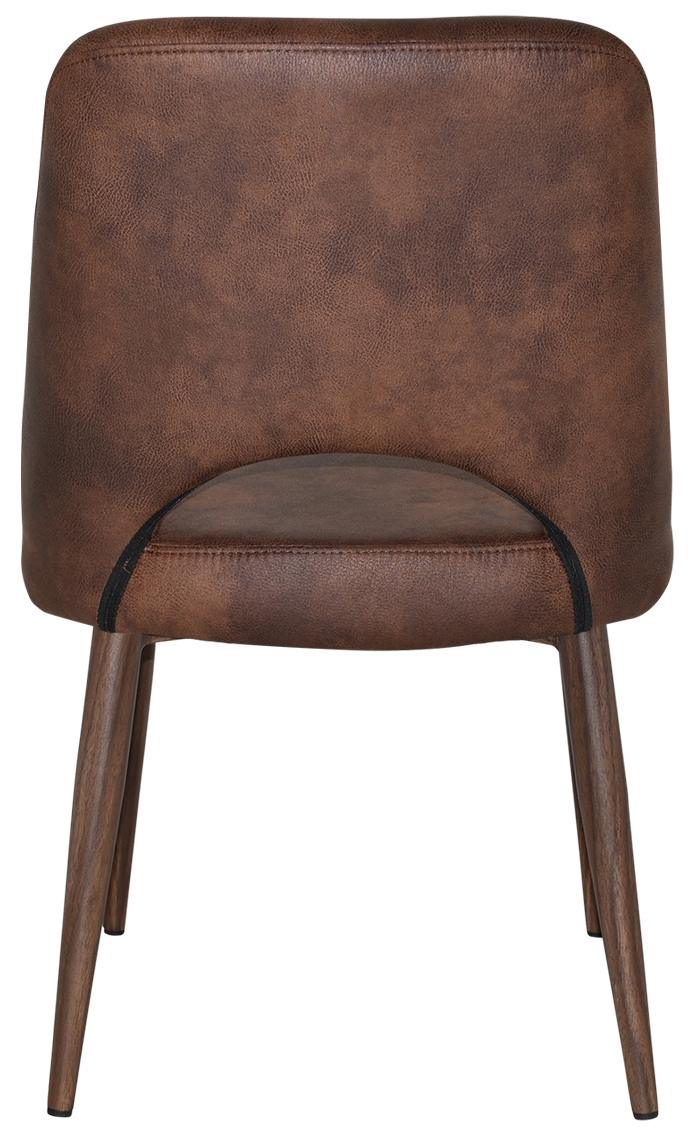 EZ CHAIR ALBURY METAL LIGHT WALNUT