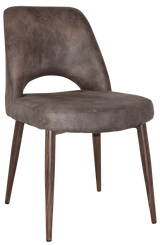 EZ CHAIR ALBURY METAL LIGHT WALNUT
