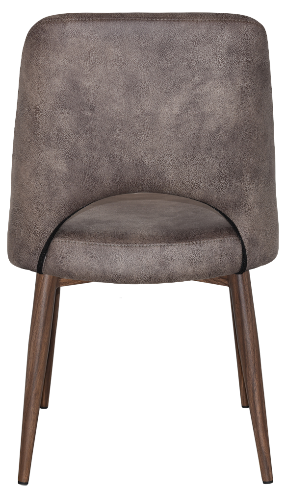 EZ CHAIR ALBURY METAL LIGHT WALNUT