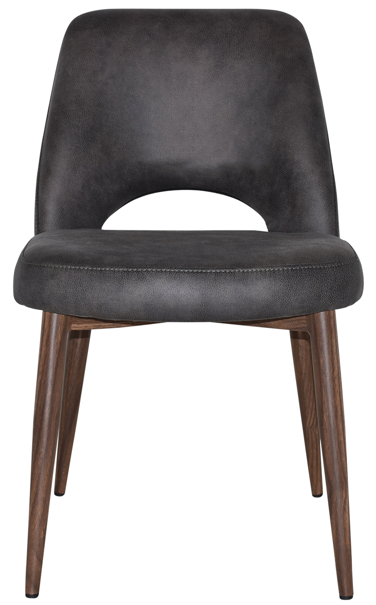 EZ CHAIR ALBURY METAL LIGHT WALNUT