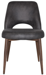 EZ CHAIR ALBURY METAL LIGHT WALNUT