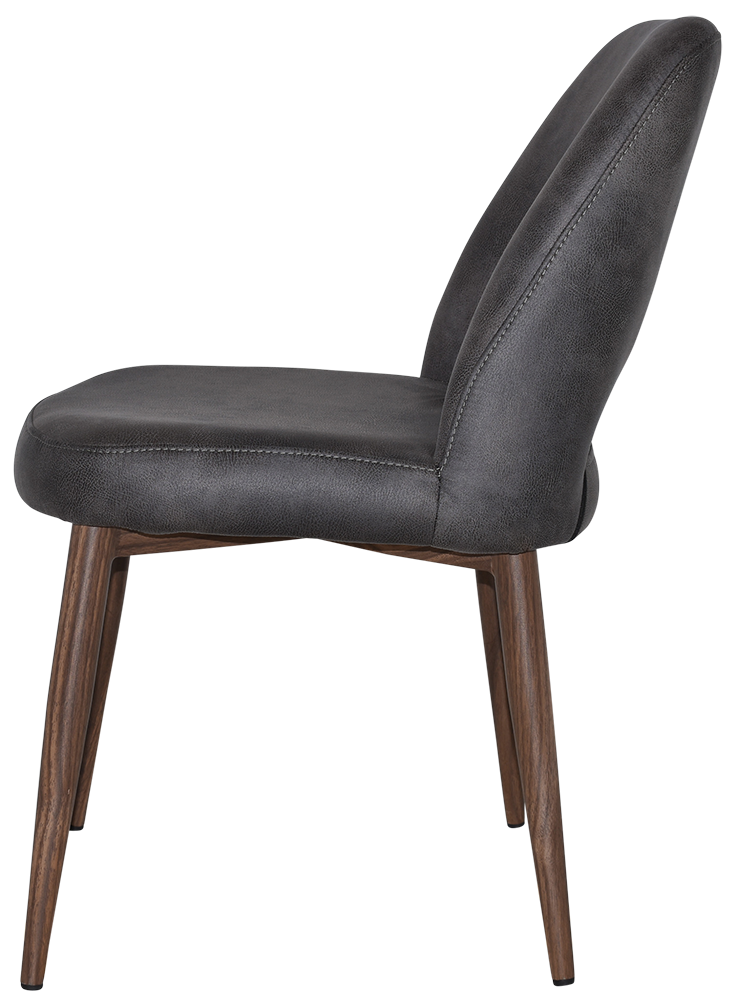 EZ CHAIR ALBURY METAL LIGHT WALNUT