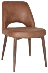 EZ CHAIR ALBURY METAL LIGHT WALNUT