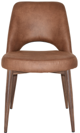 EZ CHAIR ALBURY METAL LIGHT WALNUT