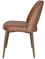 EZ CHAIR ALBURY METAL LIGHT WALNUT